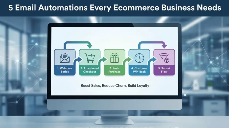 5 Email Automations Every Ecommerce Business Needs 5 Email Automations for Ecommerce