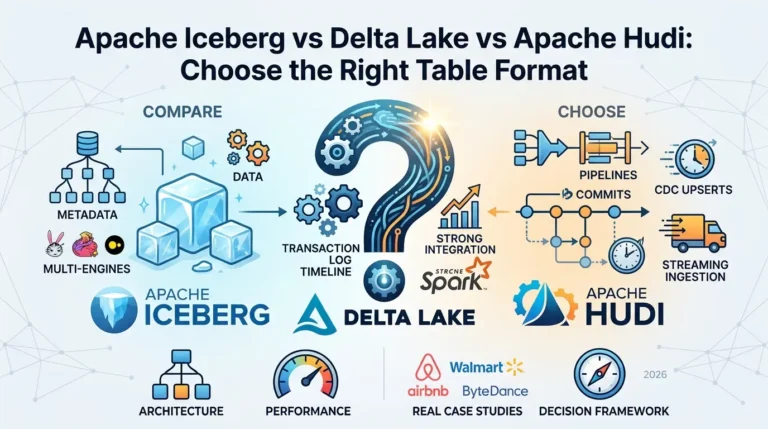 Apache Iceberg vs Delta Lake vs Apache Hudi 3