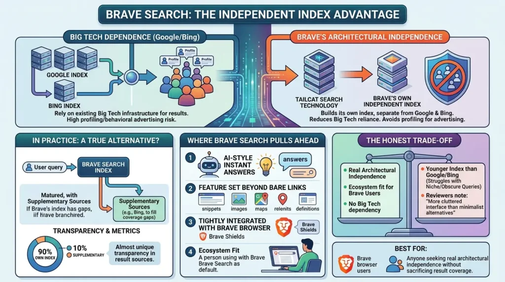 Brave Search independent index