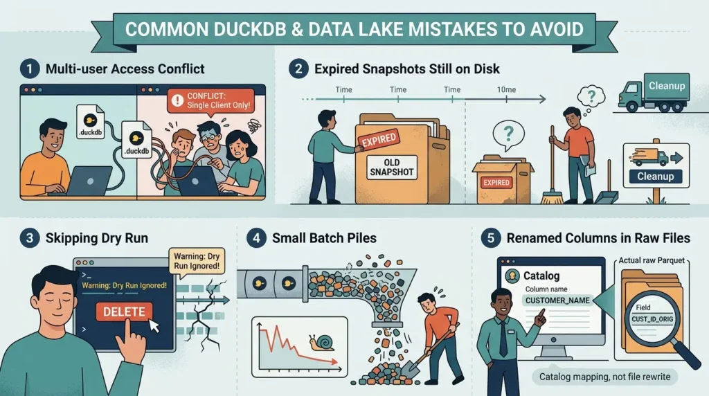 Common DuckDB Mistakes To Avoid