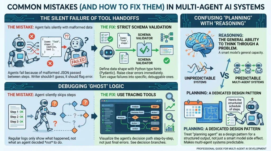 Common mistakes and fixes