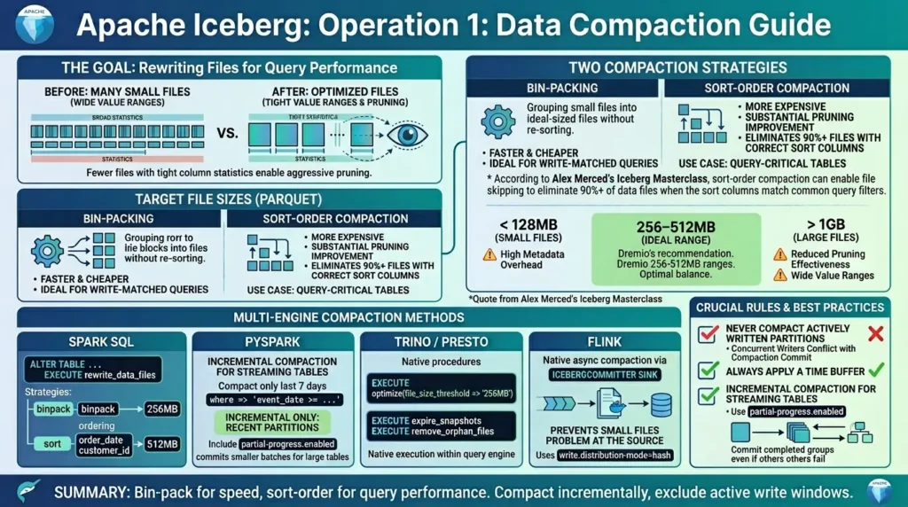 Data compaction for query performance