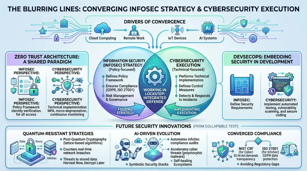 Cybersecurity vs Information Security: Key Differences, Roles, and Examples Digital transformation blurs security