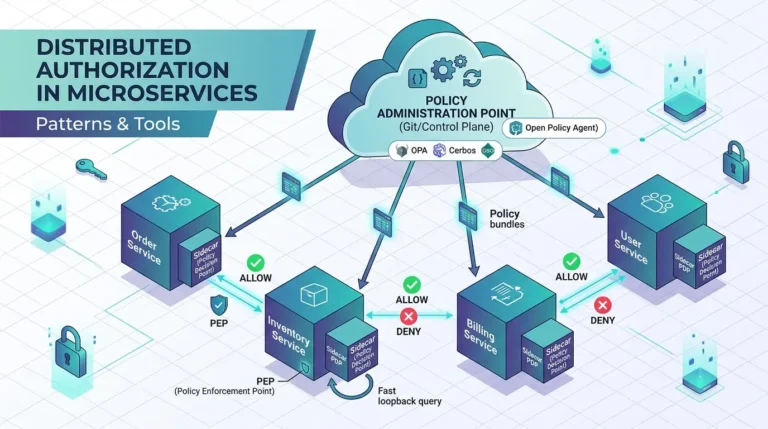 Distributed Authorization Microservices