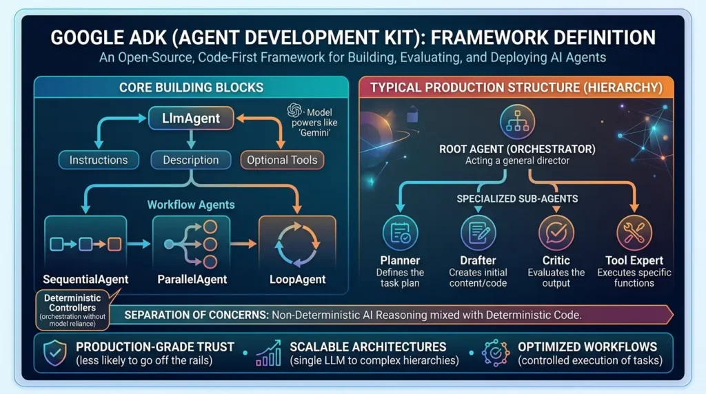 Google ADK AI agents framework