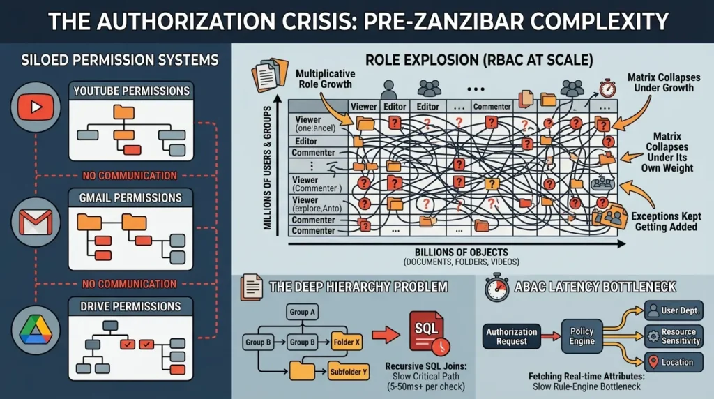 Why Google Zanzibar Changed Security Forever The Authorization Crisis That Made Zanzibar Necessary