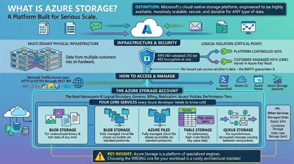 Azure Storage platform definition