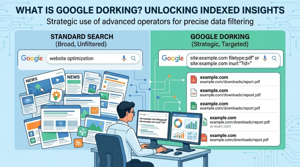 Google Dorking SEO tool