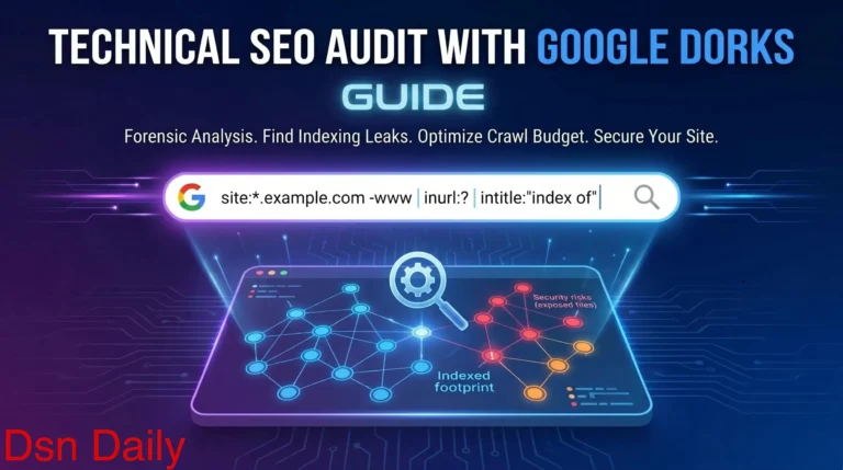 Technical SEO Audit with Google Dorks: The Complete 2026 Playbook IMG 5556