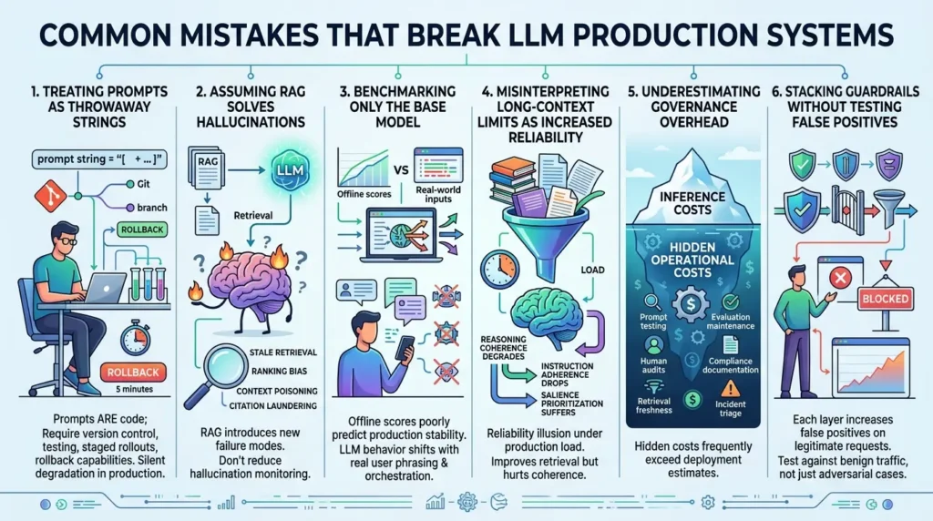 Common Mistakes Break LLM Production