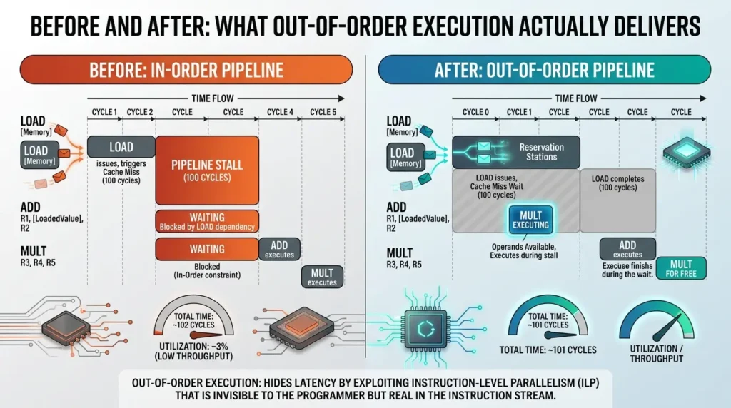 CPU Architecture Explained: The Complete Guide to Processor Design Evolution Out-of-order execution delivers