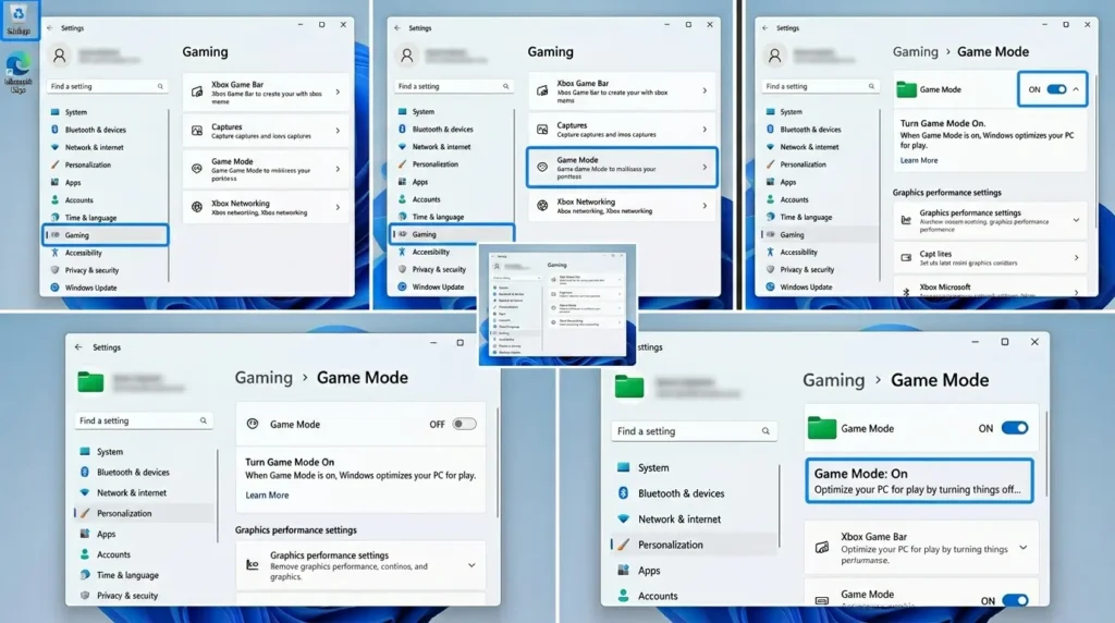  Settings Gaming