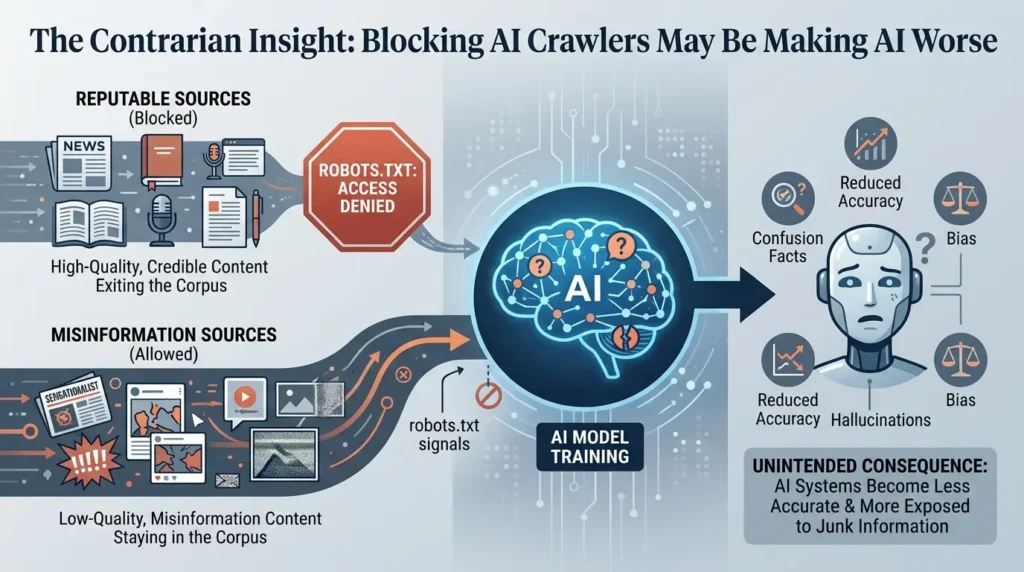 Blocking AI Crawlers Worsens AI