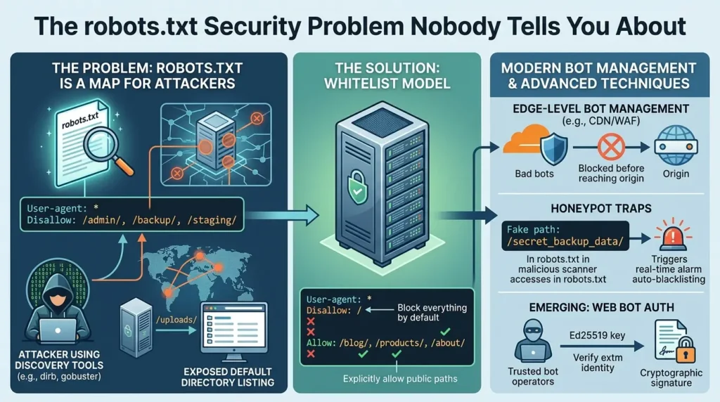 Robots.txt security problem