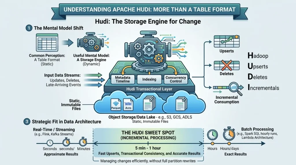 Hudi storage engine for change