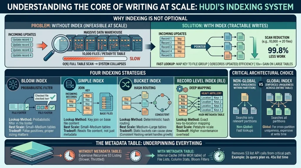 Hudi indexing system explained
