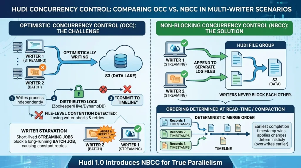 Hudi concurrency control explained