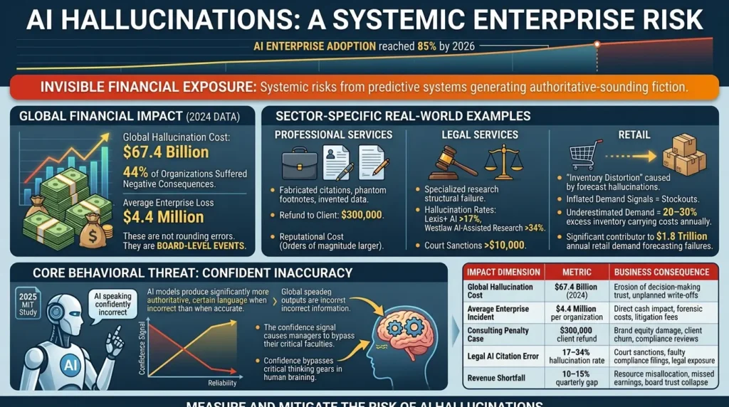 Forecast Hallucinations in RevOps: The $67B Crisis Destroying Revenue Predictability AI hallucinations cost businesses