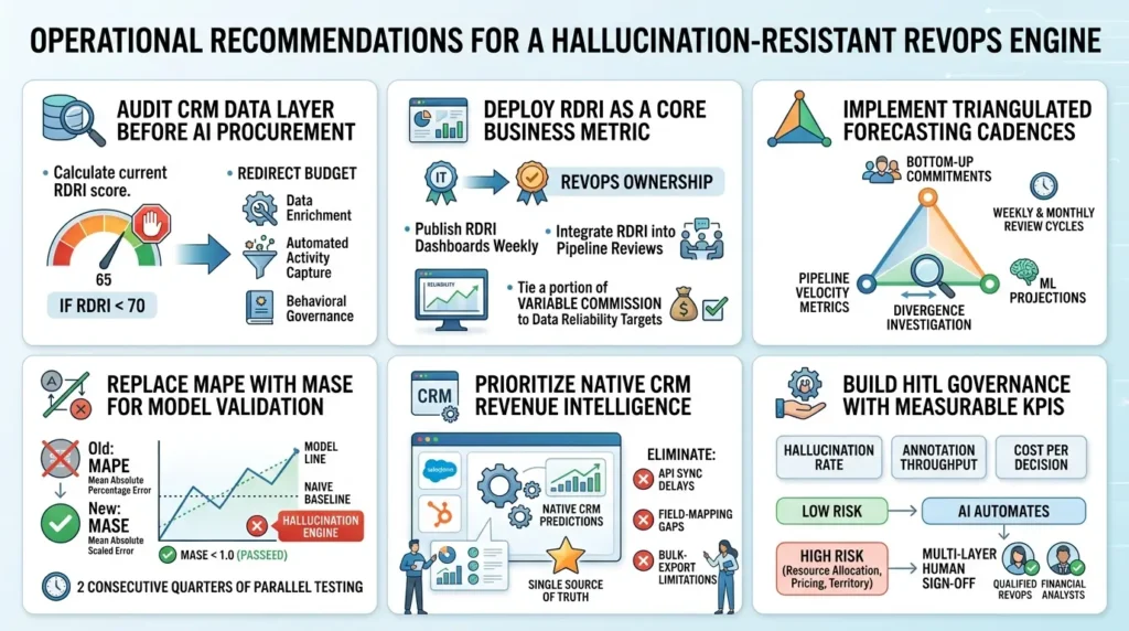 Forecast Hallucinations in RevOps: The $67B Crisis Destroying Revenue Predictability Operational Recommendations RevOps