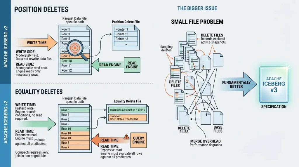 Copy-on-Write vs Merge-on-Read: The Real Trade-Offs Nobody Explains Properly Apache Iceberg delete file