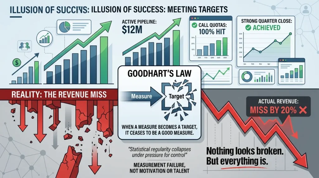 Measurement failure causes sales