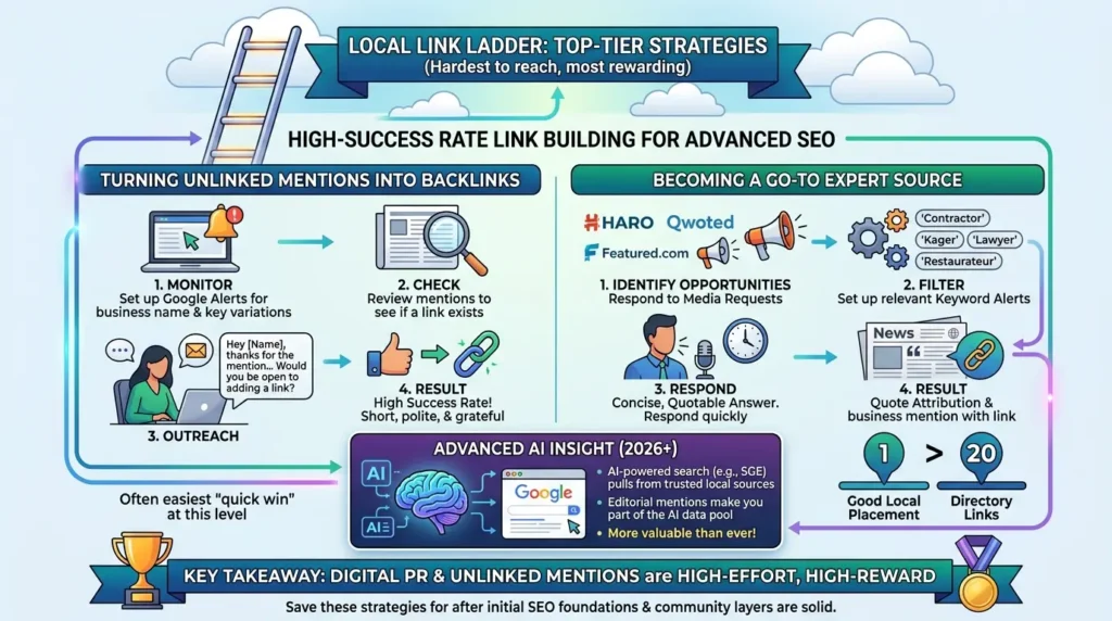 Turning unlinked mentions into backlinks