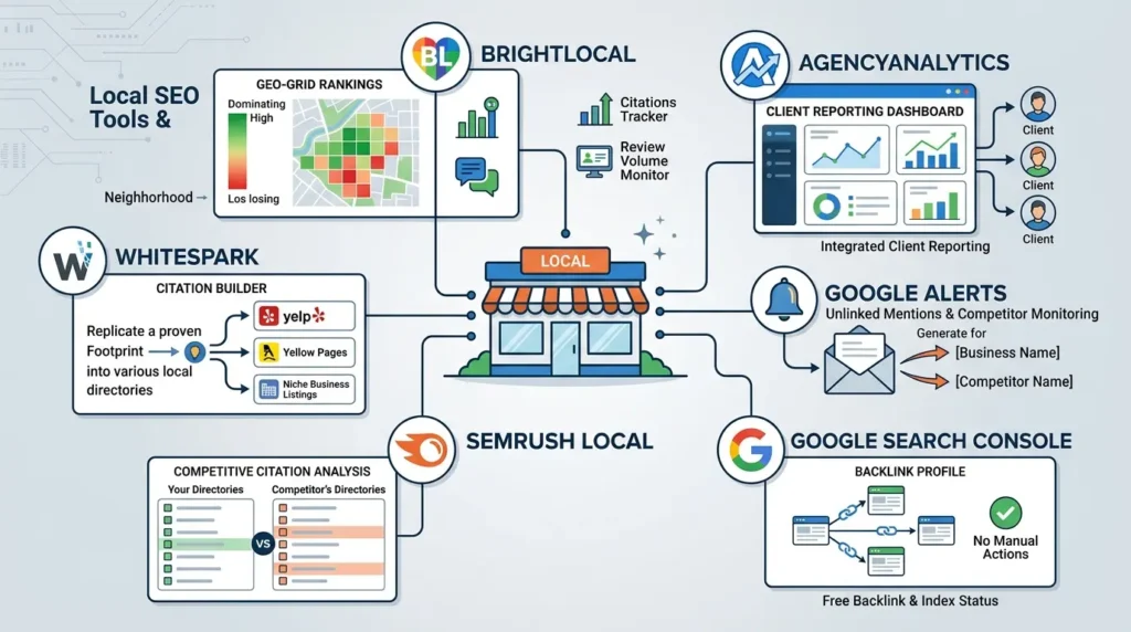 Local SEO management tools