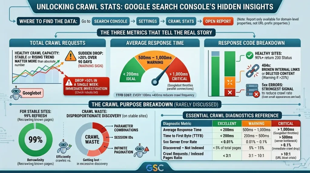 Google Search Console crawl stats