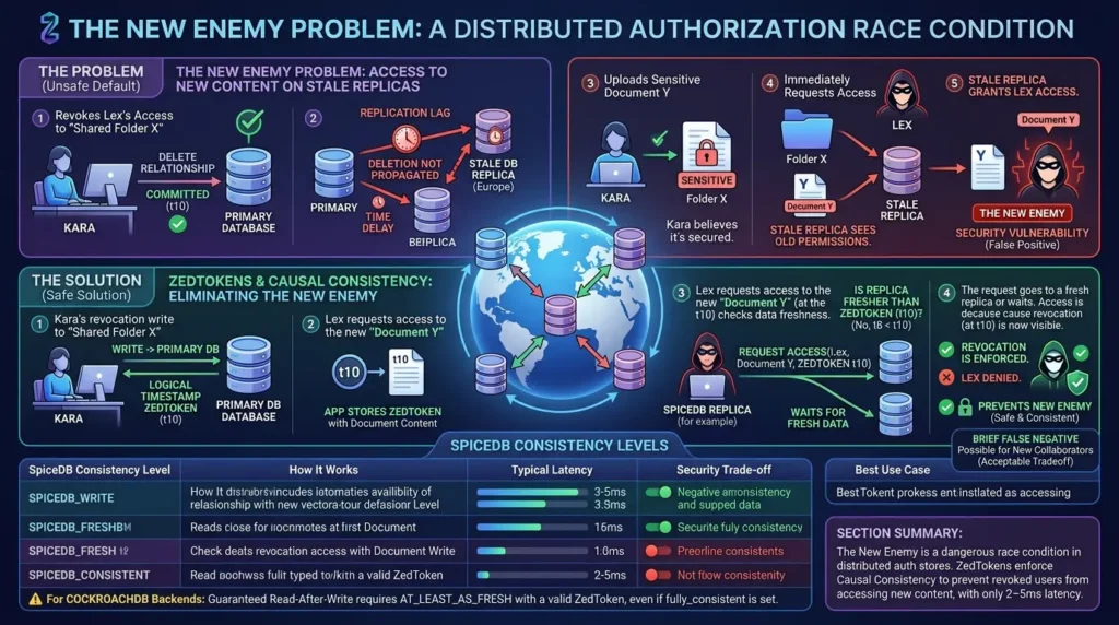 Modern Authorization Models Explained: RBAC, ABAC, ReBAC and Policy Engines (2026 Guide) New Enemy Problem ZedTokens Solution