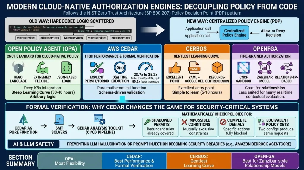 Modern Authorization Models Explained: RBAC, ABAC, ReBAC and Policy Engines (2026 Guide) Policy engines decouple authorization