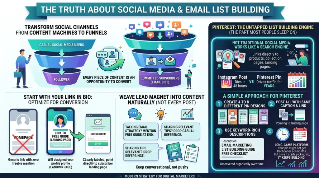 How to Build Your Email List Fast: 5 Proven Strategies That Actually Work Social media email list building