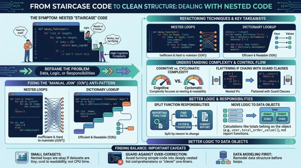 Fixing nested loops in code