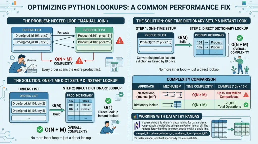 Python join pattern fix