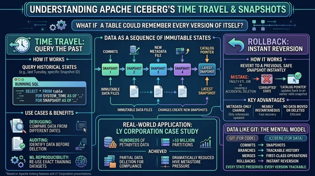 Iceberg Table Time Travel Rollback 