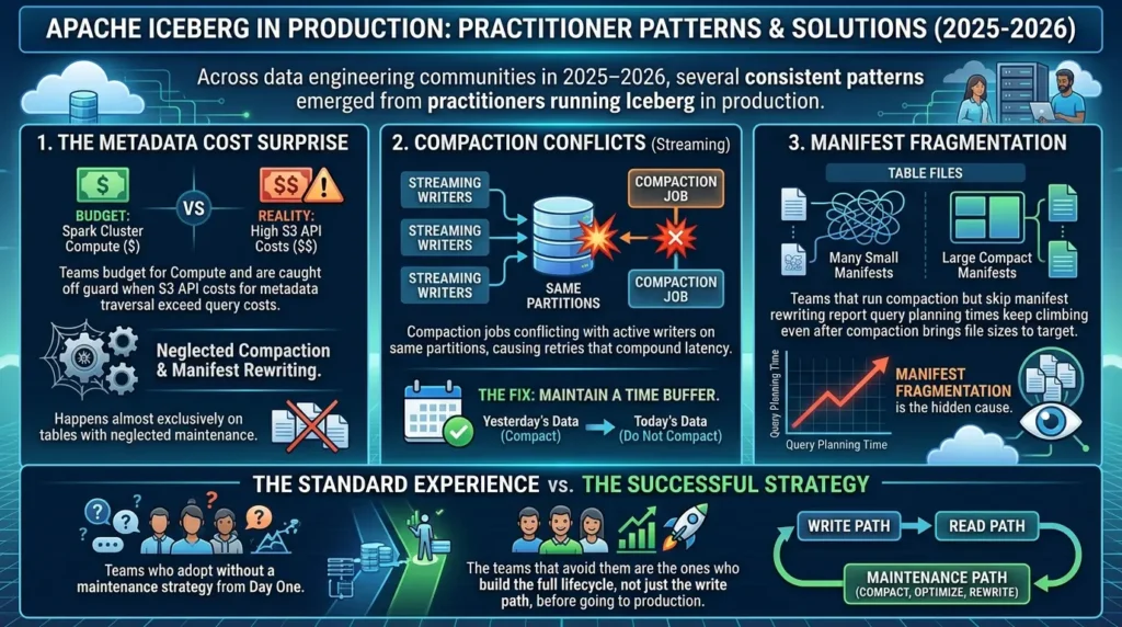 Iceberg production patterns and Solutions