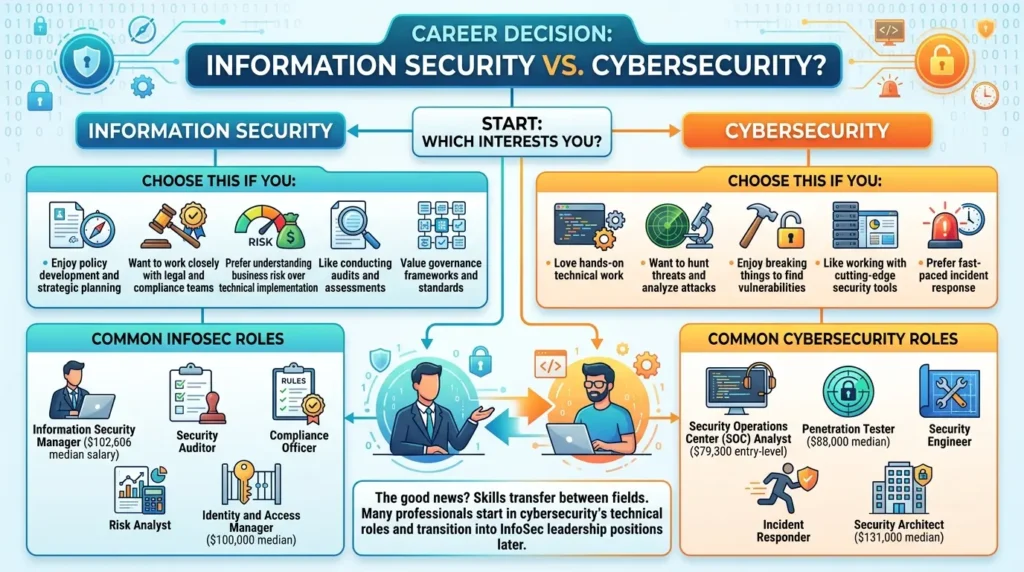 Cybersecurity vs Information Security: Key Differences, Roles, and Examples Information Security vs Cybersecurity