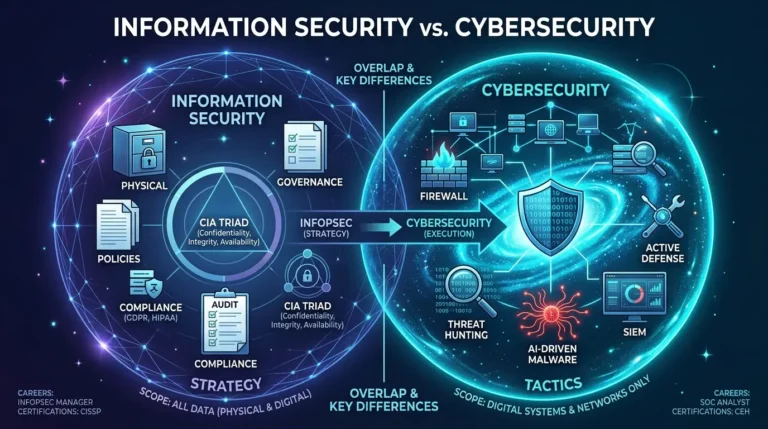 Information Security vs Cybersecurity 1 1