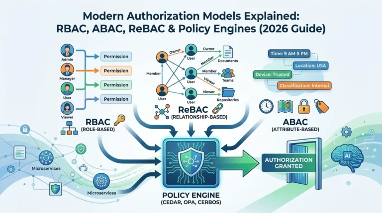 Modern Authorization Models Explained: RBAC, ABAC, ReBAC and Policy Engines (2026 Guide) Modern Authorization Models