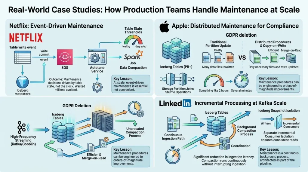 Production teams handle scale case studies 
