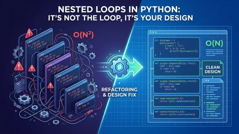 Python Nested Loops Design Fix