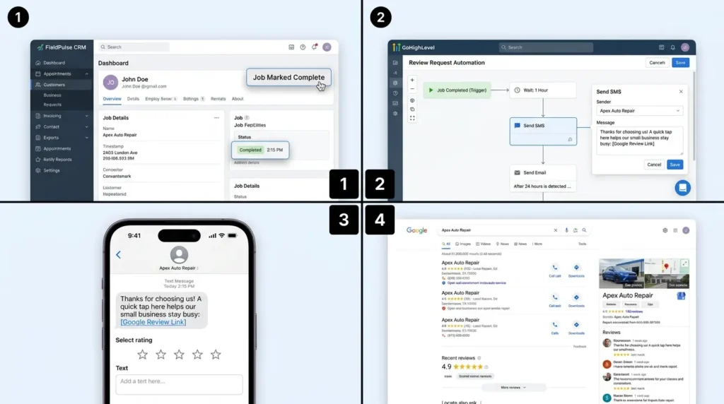 Review automation compliance