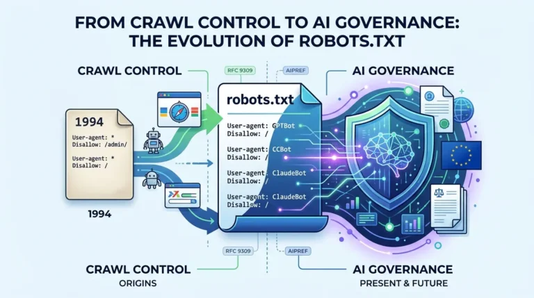 Robots.txt evolution AI governance