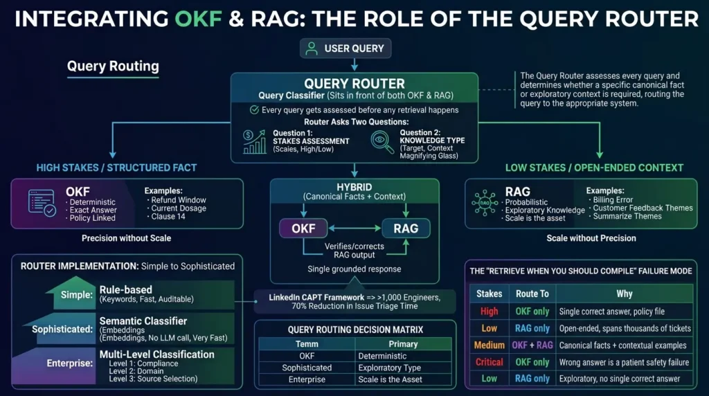 Router makes OKF RAG work
