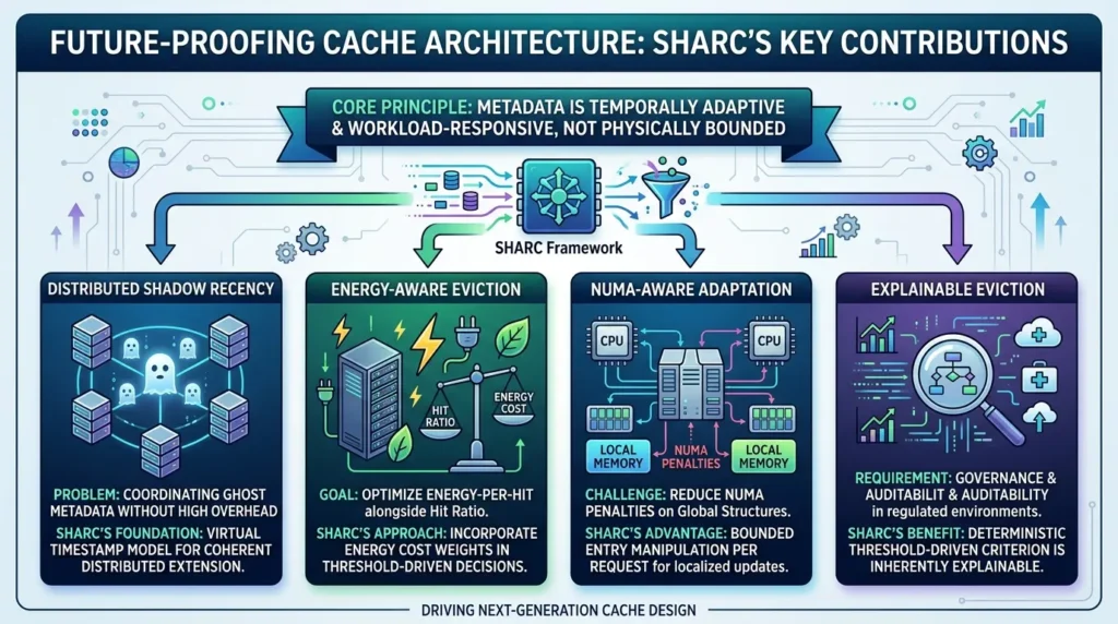SHARC cache design principles