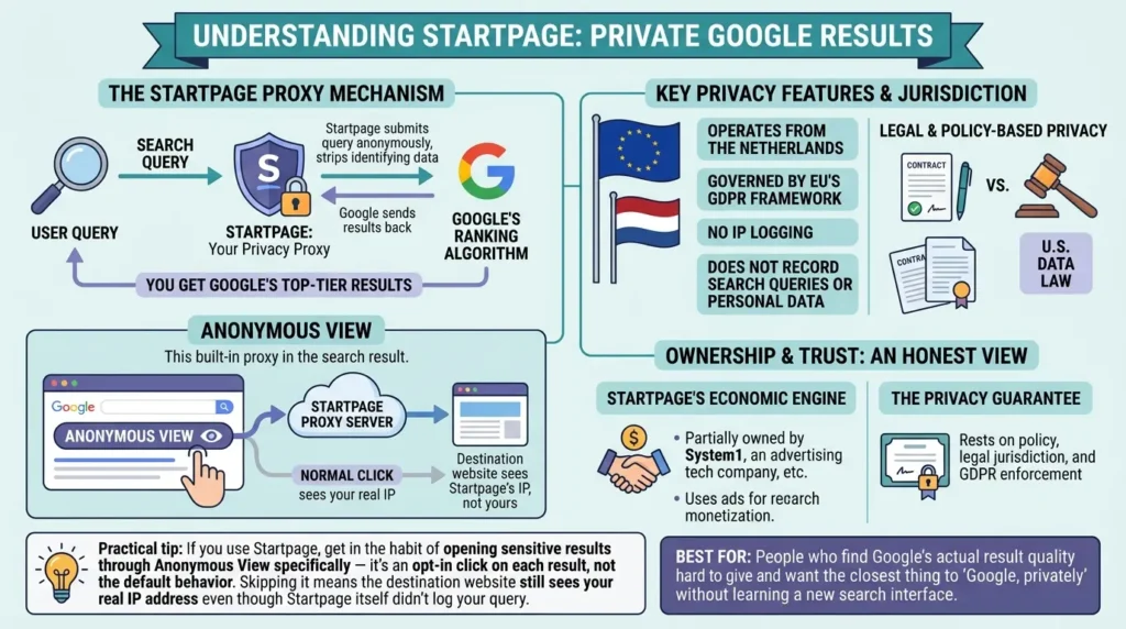 Startpage privacy explained