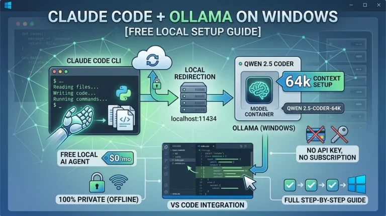 Use Claude Code Free Ollama