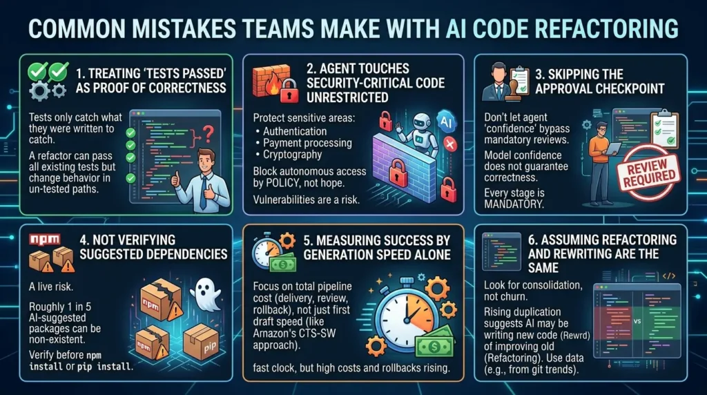 AI Code Refactoring: The Complete Guide to How LLMs Rewrite Production Code Without Breaking It Common AI Code Refactoring Mistakes