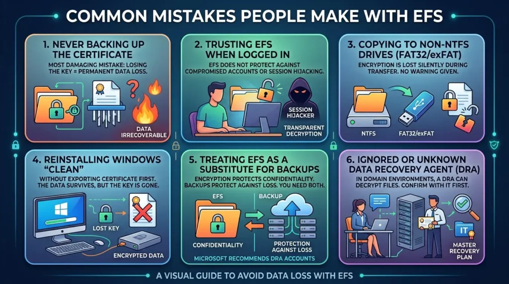 Common EFS Mistakes People Make