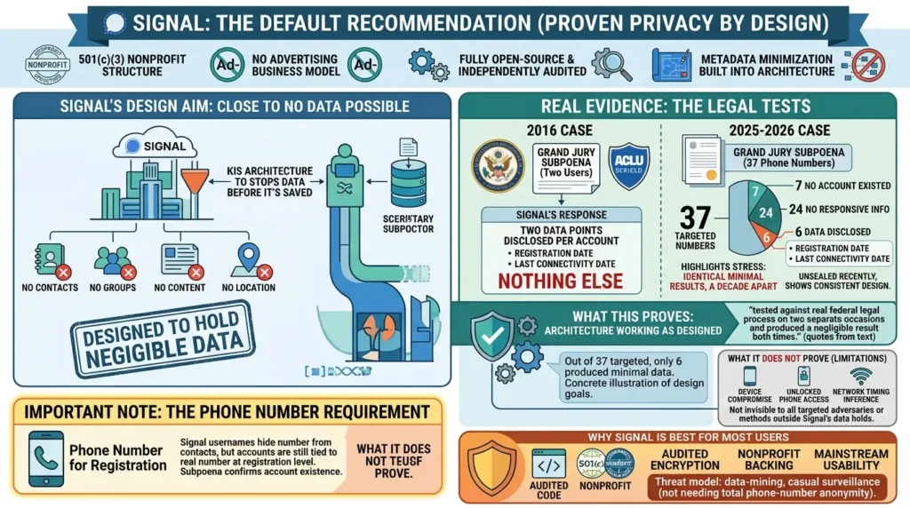 Signal tested against government